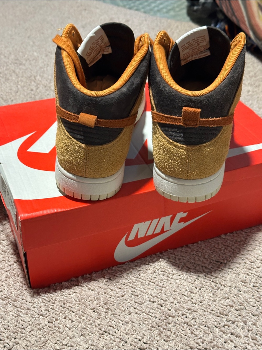 Nike Dunk High Dark Russet - Picture 6 of 12
